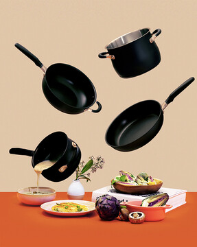 Meyer Cookware - Accent Nonstick Stirfry with Glass Lid