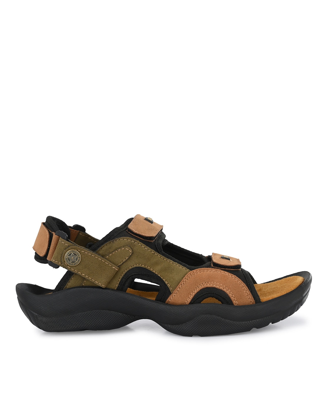 Buy Olive Sandals for Men by BUCIK Online Ajio