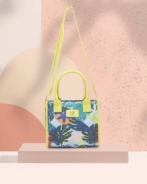 CAPRESE Women Leaf Print Tote Bag