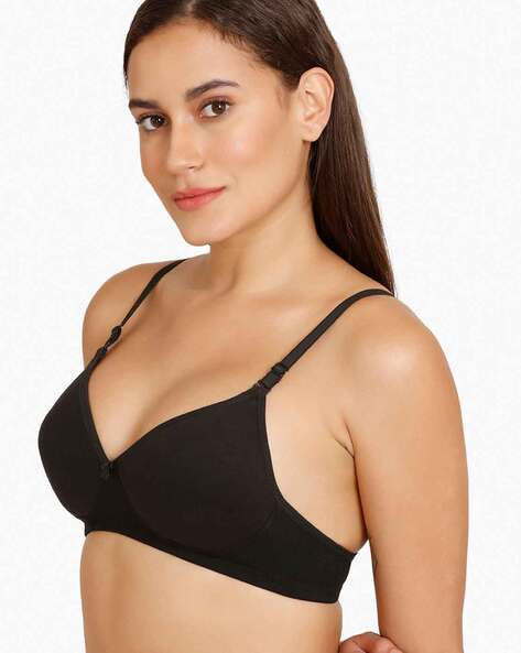 Buy In Care Seamless Pure Cotton Push Up Bra Full Coverage Heavily
