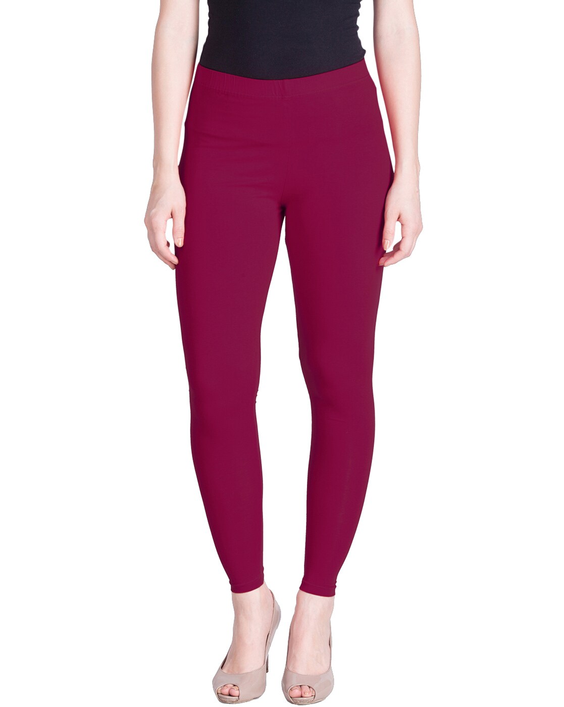 Women Dark Pink Leggings at Rs 385, Women Plain Leggings in Bengaluru