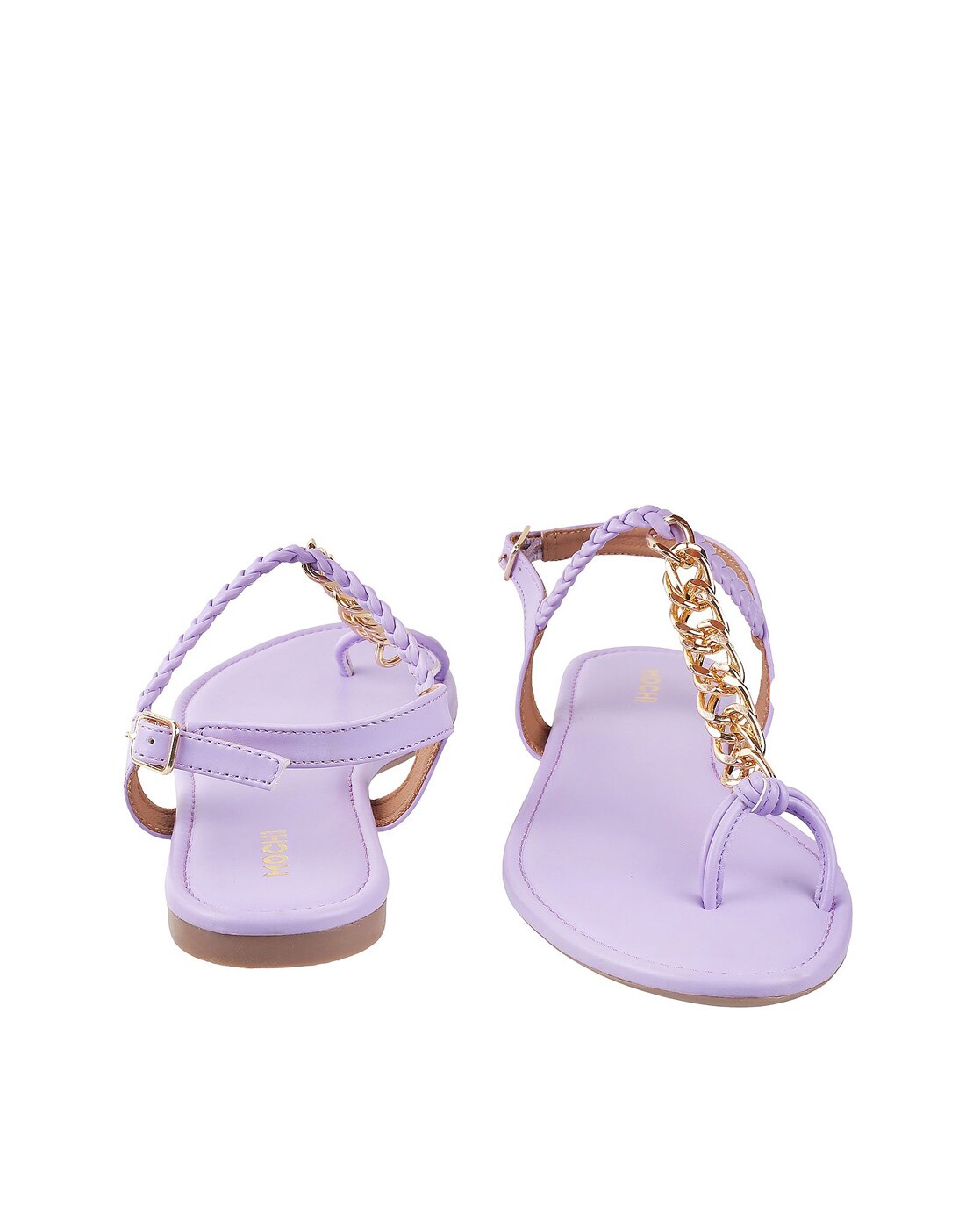 Lilac Girls' Flower-Beaded Strappy Sandals - CHARLES & KEITH US