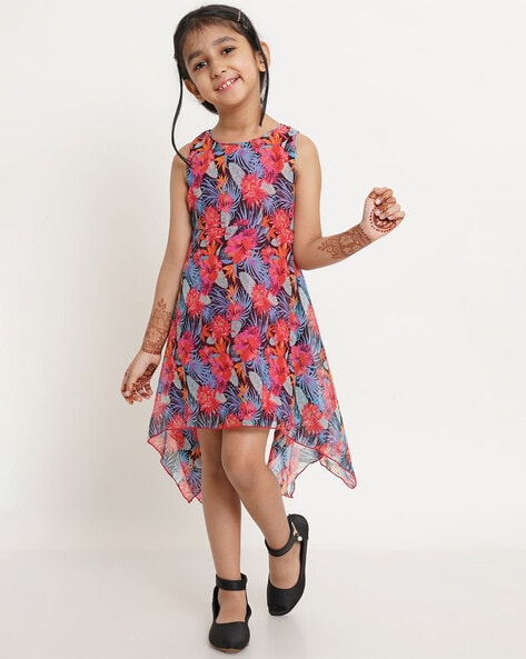 Buy Red Dresses Frocks for Girls by CREATIVE KID S Online Ajio