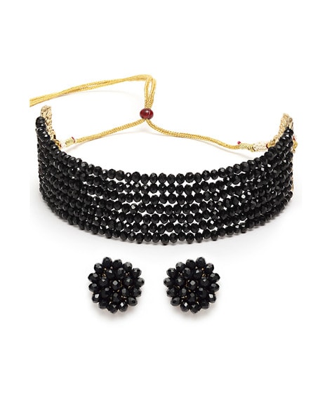 Buy Black FashionJewellerySets for Women by Karatcart Online