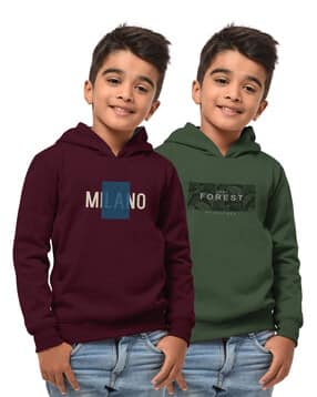 hellcat Pack of 2 Graphic Print Hoodies-picture-39