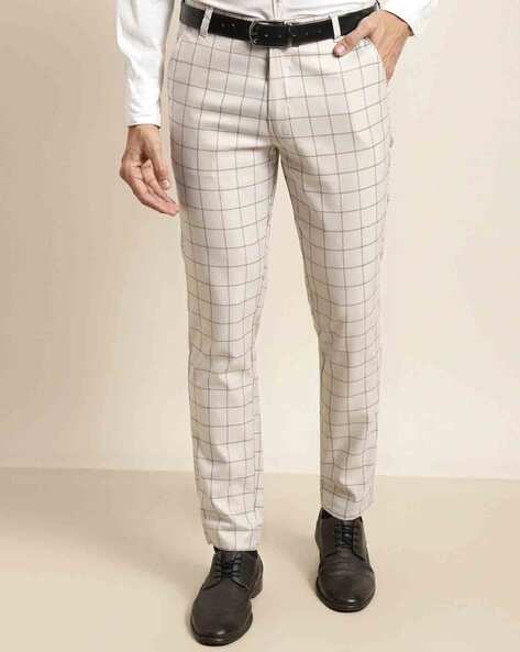 Buy Beige Trousers Pants for Men by SOJANYA Online