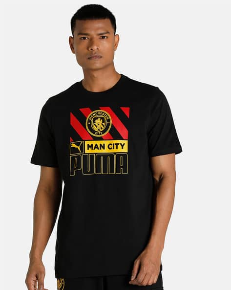 Regular Fit Graphic Short Sleeves Crew- Neck T-shirt