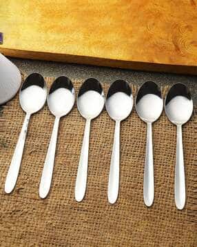 Set of 6 Stainless Steel Spoon