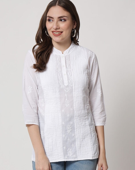 Buy White Kurta Suit Sets for Women by Melange by Lifestyle Online |  Ajio.com-saigonsouth.com.vn