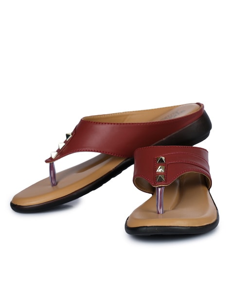 Senorita Fashion (Beige) Thong Sandals For Womens LAF-756 By Liberty
