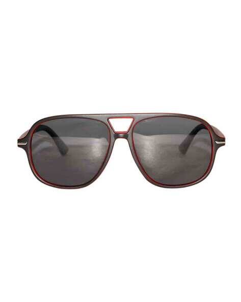 Peter Jones PO112RD UV-Protected Square Sunglasses