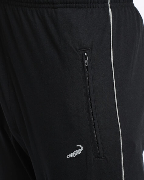 Mens black cheap lacoste tracksuit bottoms