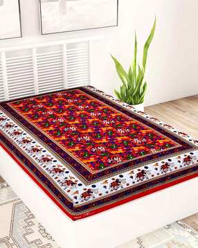 uniqchoice Printed Cotton Single Bedsheet-picture-14