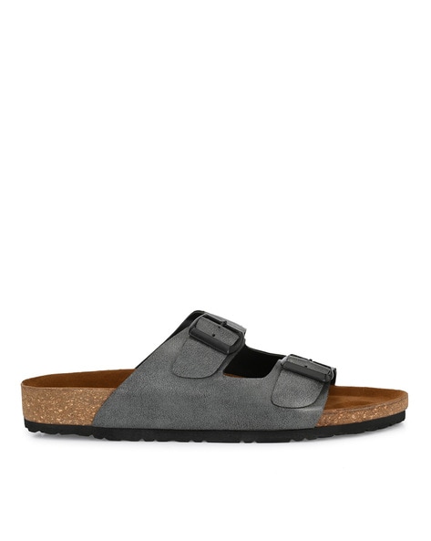 Mens two 2024 buckle sandals