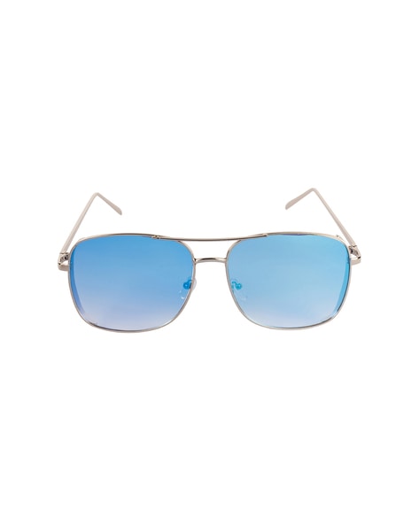 Buy Ray-Ban 0RB3595 Sky Blue Andrea Square Sunglasses (56 mm) Online