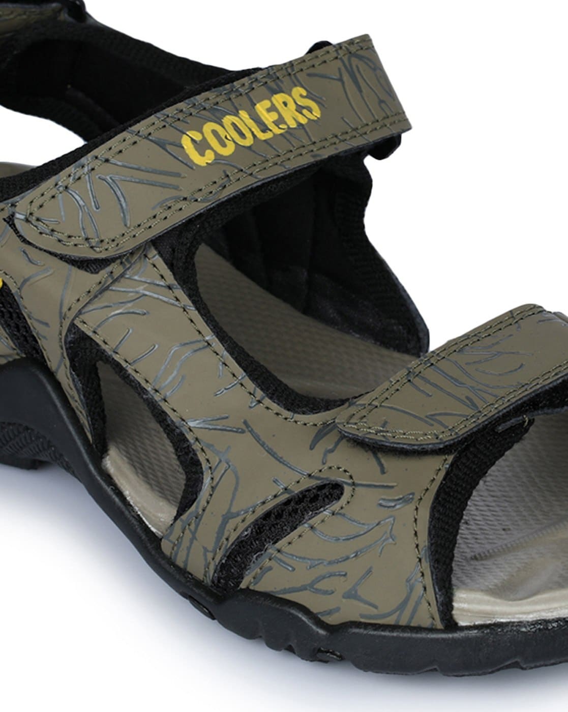 Buy Black Casual Sandals for Men by LIBERTY Online | Ajio.com