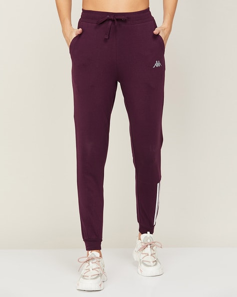 Buy Purple Track Pants for Women by KAPPA Online Ajio