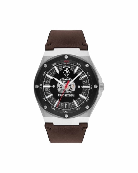 FERRARI Scuderia Chronograph Watch 0830015 Black & Red Silicon Strap 44mm  Arabic | eBay