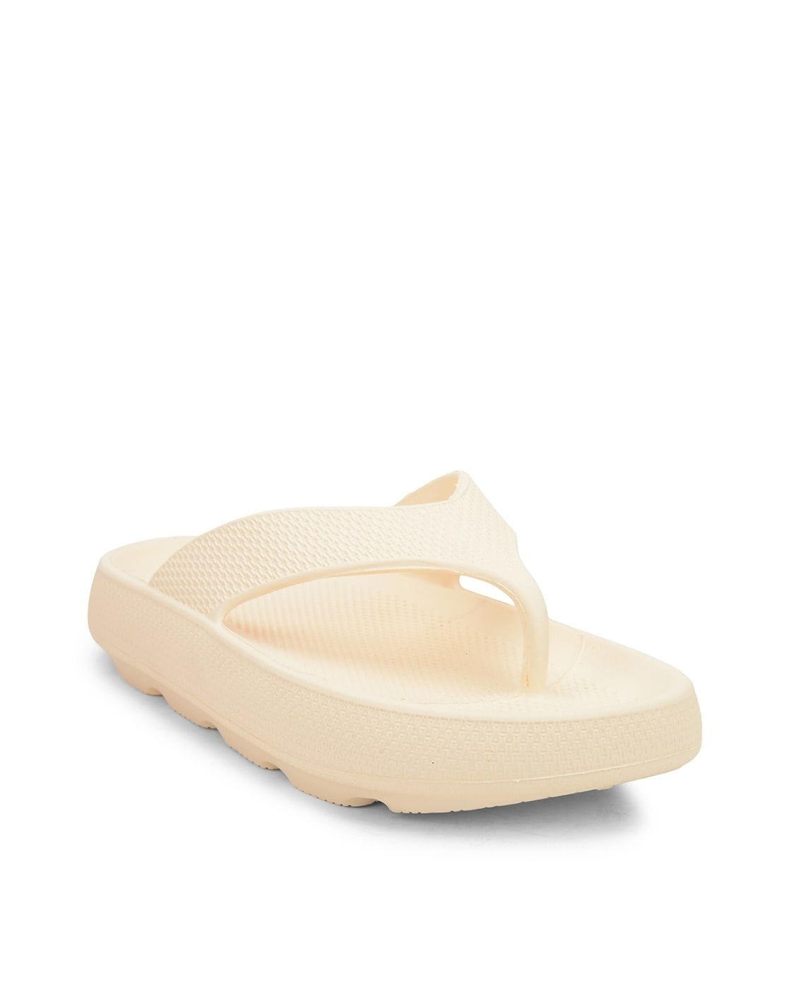 Buy Peach Flat Sandals for Women by SHEZONE Online | Ajio.com