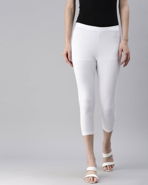Zenana Premium Cotton Capri Knee Length Leggings Multiple Solid Colors  Womens Sizes S-3X - Walmart.com