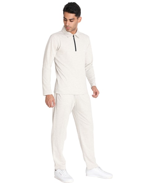 Product image of CHKOKKO Men Straight Track Pants with Elasticated Waist