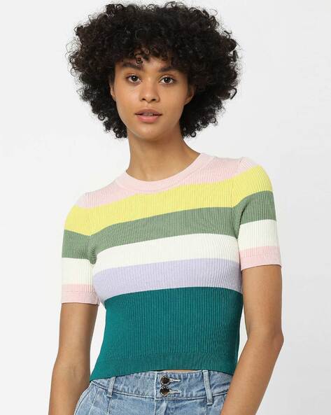 Colour-block Top