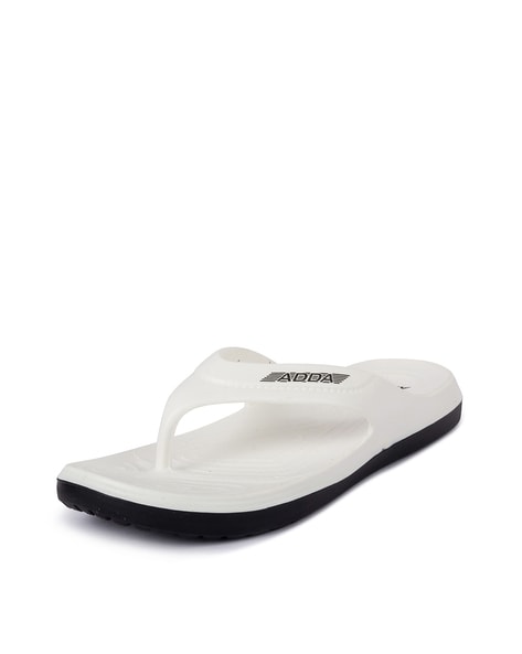 Buy Black & White Flip Flop & Slippers for Men by ADDA Online | Ajio.com-tuongthan.vn