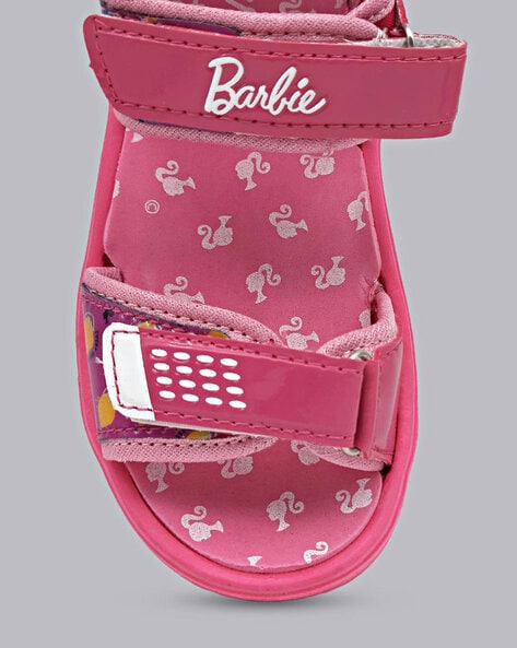 Buy Kidsville Barbie Theme Printed Sandals Blue Pink for Girls 45Years  Online Shop at FirstCrycom  13352305