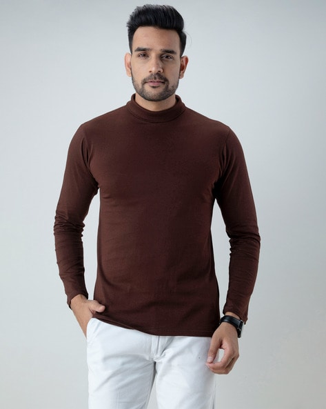 full neck t shirts for mens