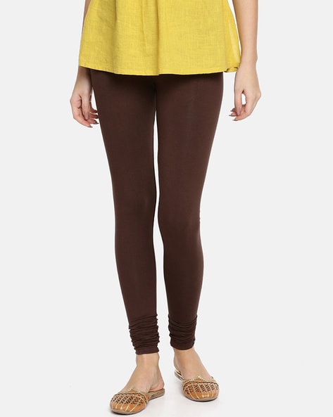 Buy Brown Leggings for Women by Twin Birds Online