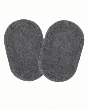 saral home Pack of 2 Anti-Skid Cotton Bath Mat-picture-51