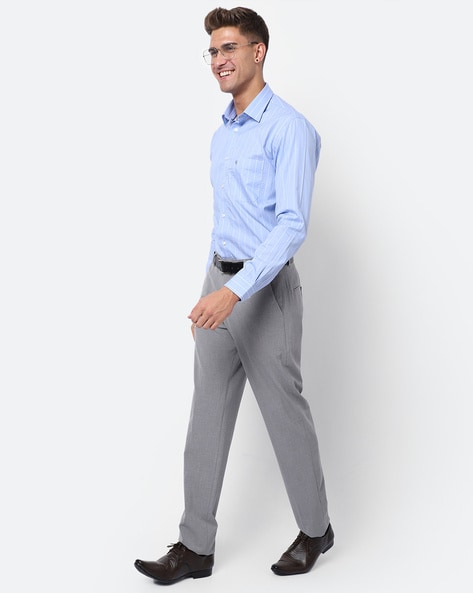 Buy Grey Formal Shirts Online in India at Best Price - Westside