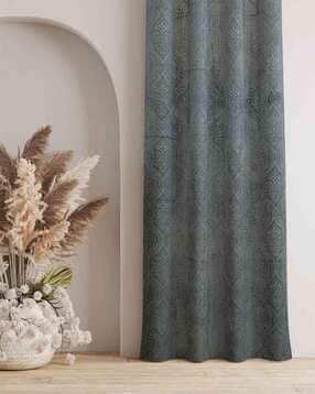 homefab india Embossed Velvet Door Curtain-picture-23