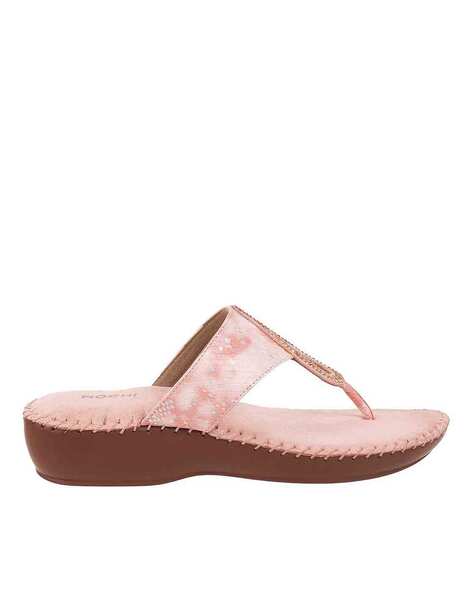 Buy Rose Gold Heeled Sandals for Women by Mochi Online Ajio