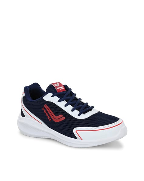 Buy Navy Sports Shoes for Men by Yuuki Online