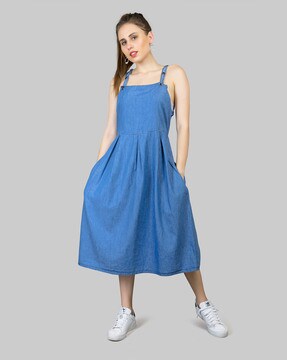 Denim Dresses  Buy Denim Dresses Online in India  Myntra