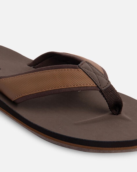 aldo leather flip flops