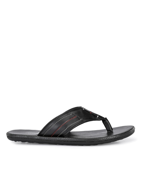 Toe Ring Flip Flops with Rubber Sole