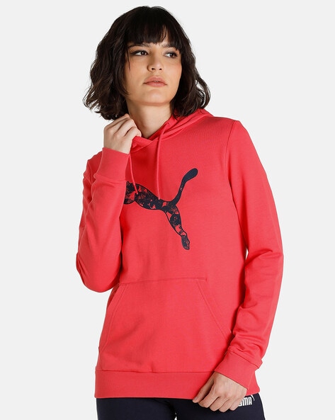 Puma Graphic Print Hooded Sweatshirt