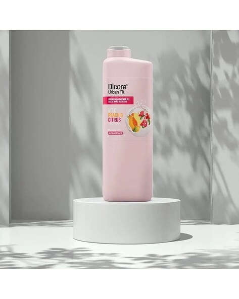 Dicora Urban Fit Peach and Citrus Body Milk Nourishing Cream Vitamin C, Body Lotion for Dry Skin, Sensitive Skin Lotion