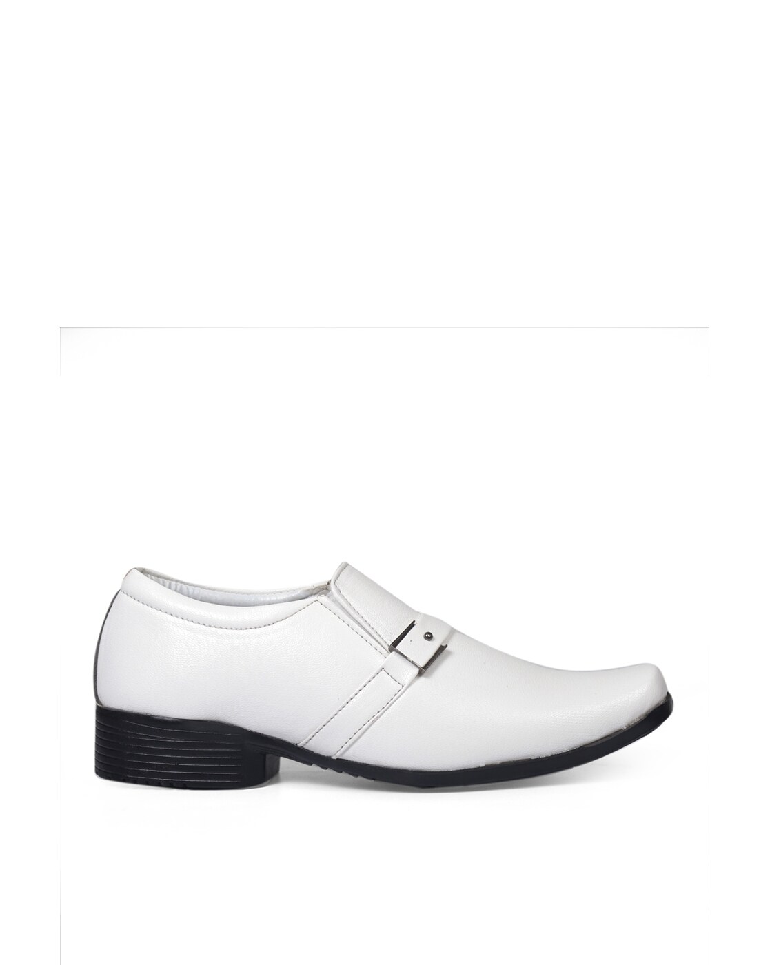 White colour outlet formal shoes