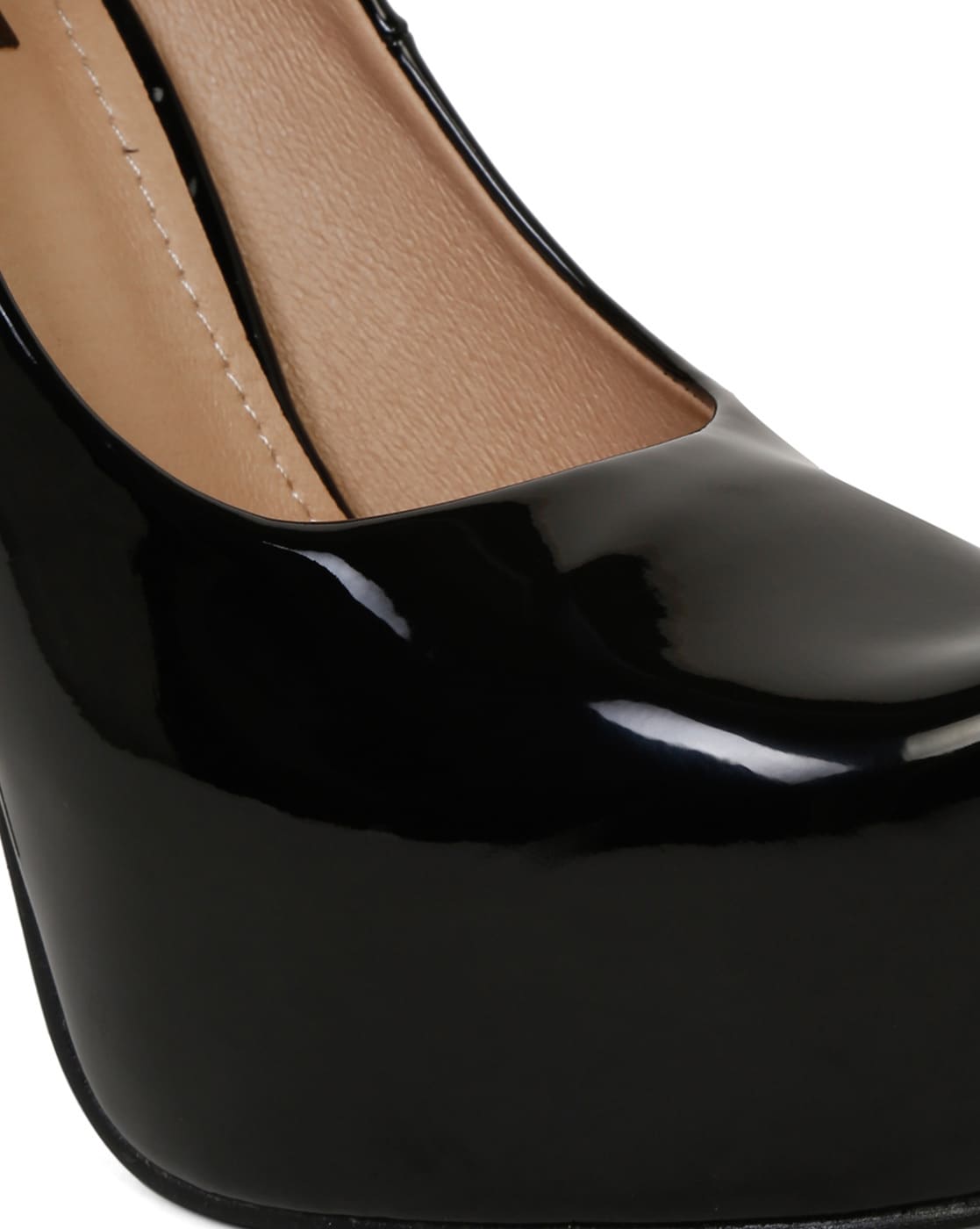 High Heel Black Ankle Strap Platform Pumps | Black high heels, Black heels,  Ankle strap