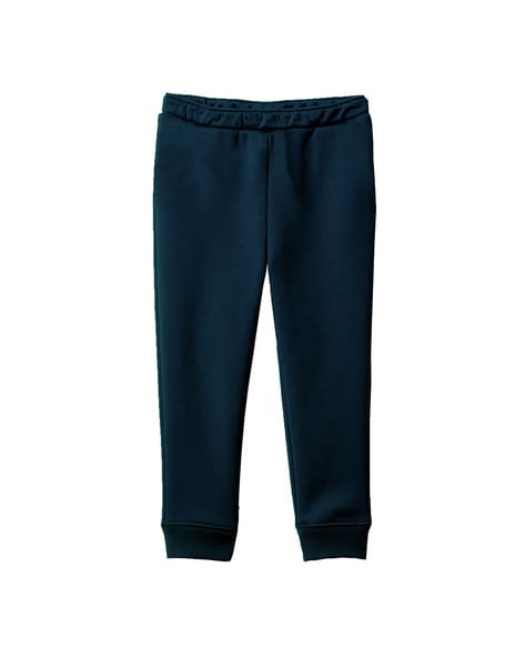 Buy Navy & Pink Track Pants for Girls by Kuchipoo Online