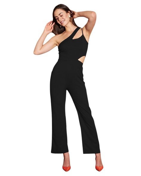 Marie Claire Sleeveless Jumpsuit with Cutouts