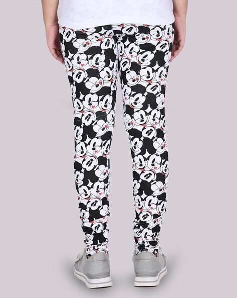 Mickey Mouse Print Slim Fit Leggings