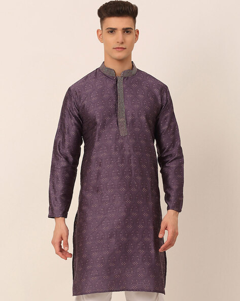 Jompers Self-Design Long Kurta