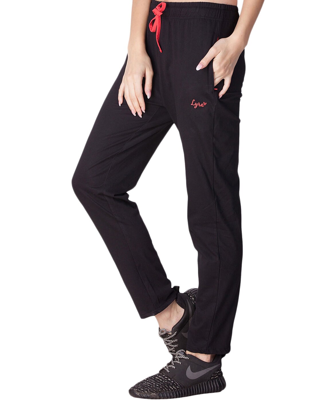 Buy online Pink Cotton Track Pants from bottom wear for Women by V-mart for  ₹339 at 10% off | 2024 Limeroad.com