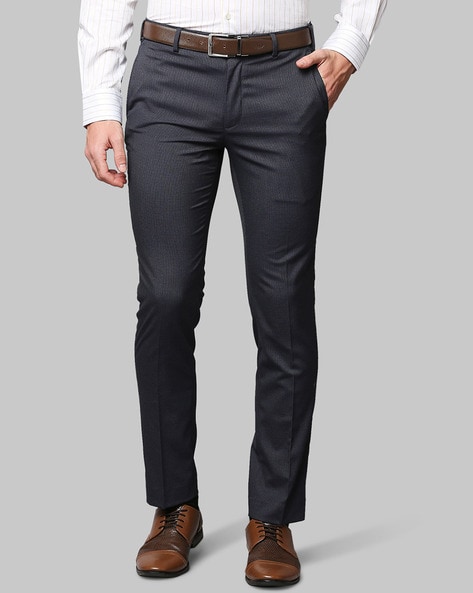 Buy Green Trousers & Pants for Men by PARK AVENUE Online | Ajio.com