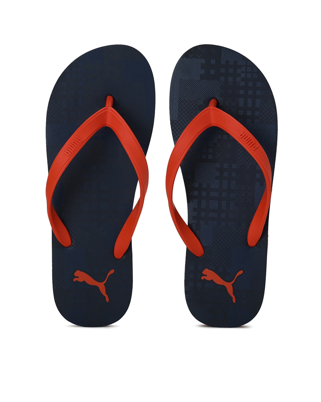 Puma blue thong store flip flop