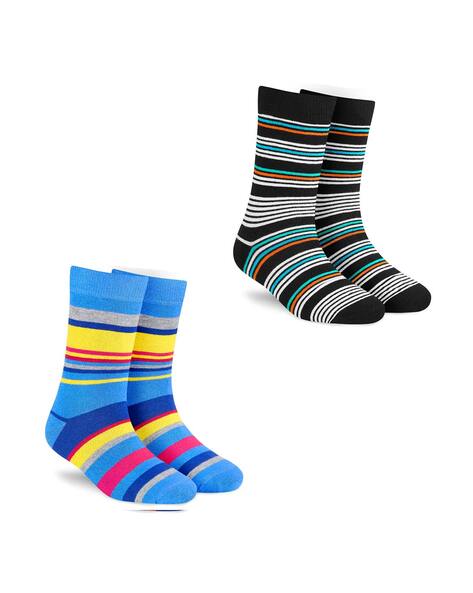 5pk Cool & Fresh™ Striped Cotton Rich Socks